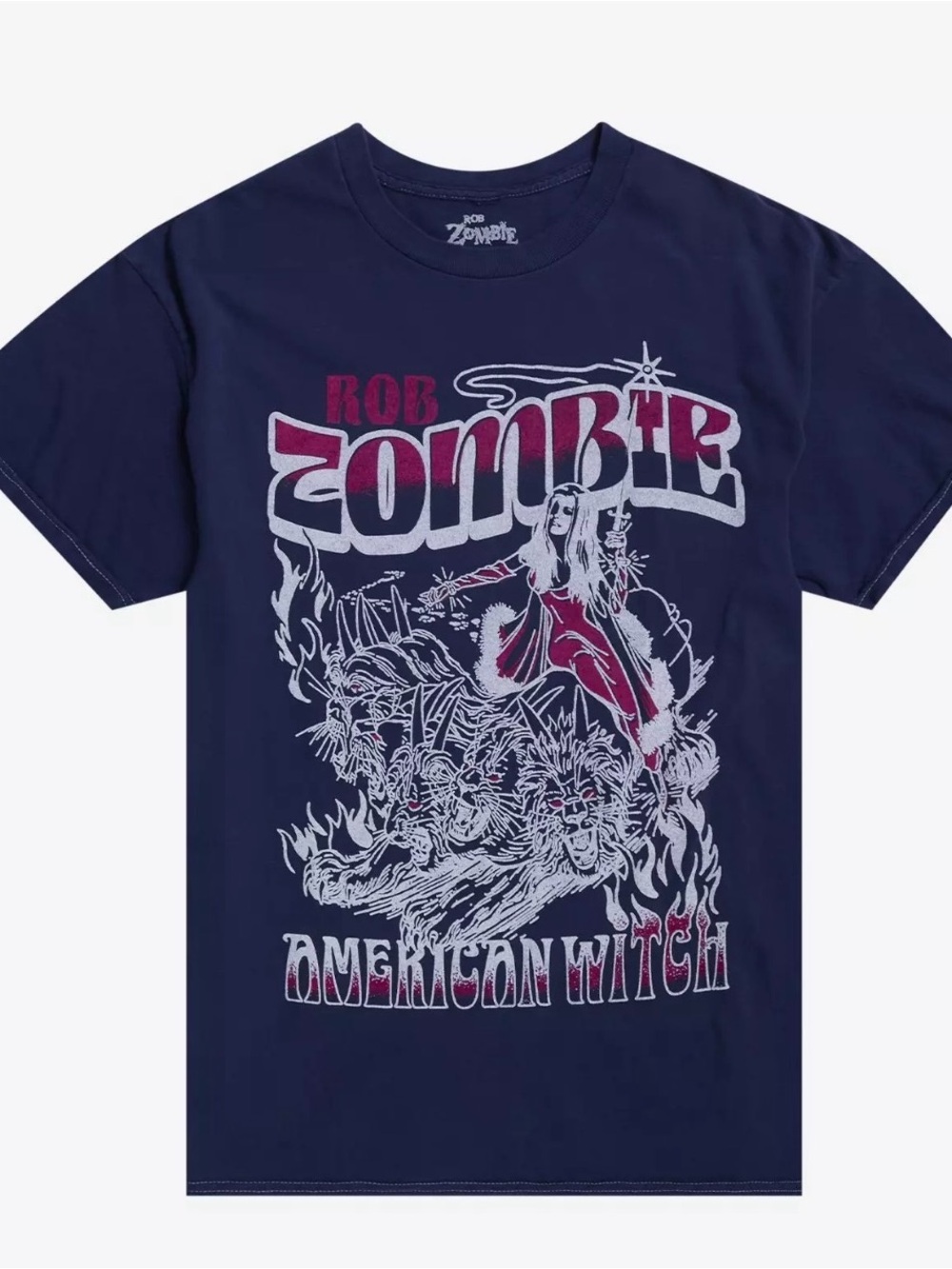 NWT Rob Zombie American Witch Tee large